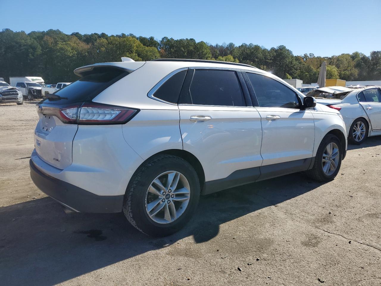 2015 Ford Edge VIN 2FMTK3J86FBB91326 Copart auction photo, minor dent/scratches damage thumbnail 3