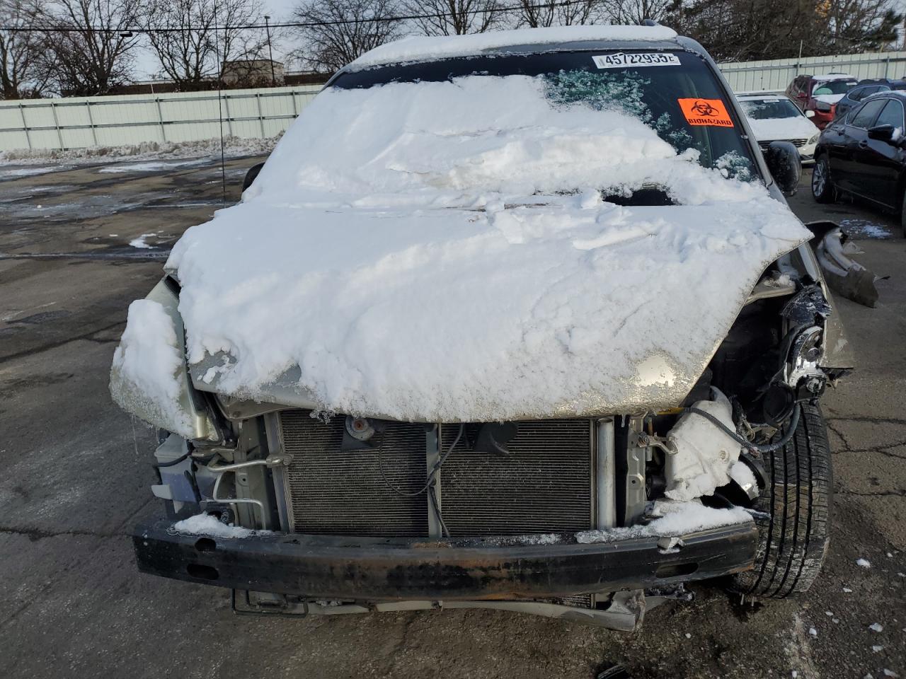2005 Toyota Sienna VIN 5TDZA23C05S271392 Copart auction photo, front end / side damage thumbnail 5