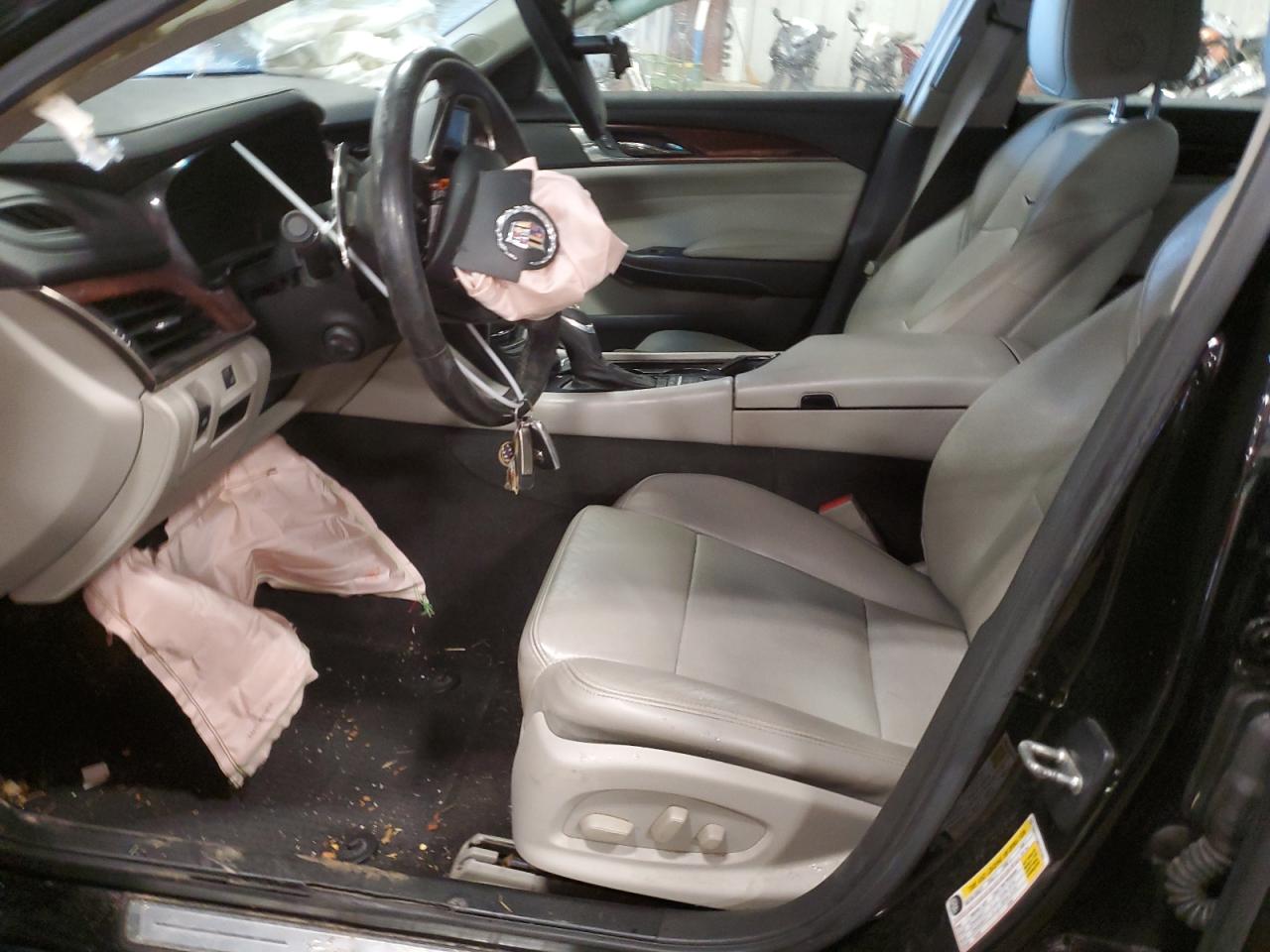 2014 Cadillac CTS VIN 1G6AX5S30E0187464 Copart auction photo, front end / mechanical damage thumbnail 7