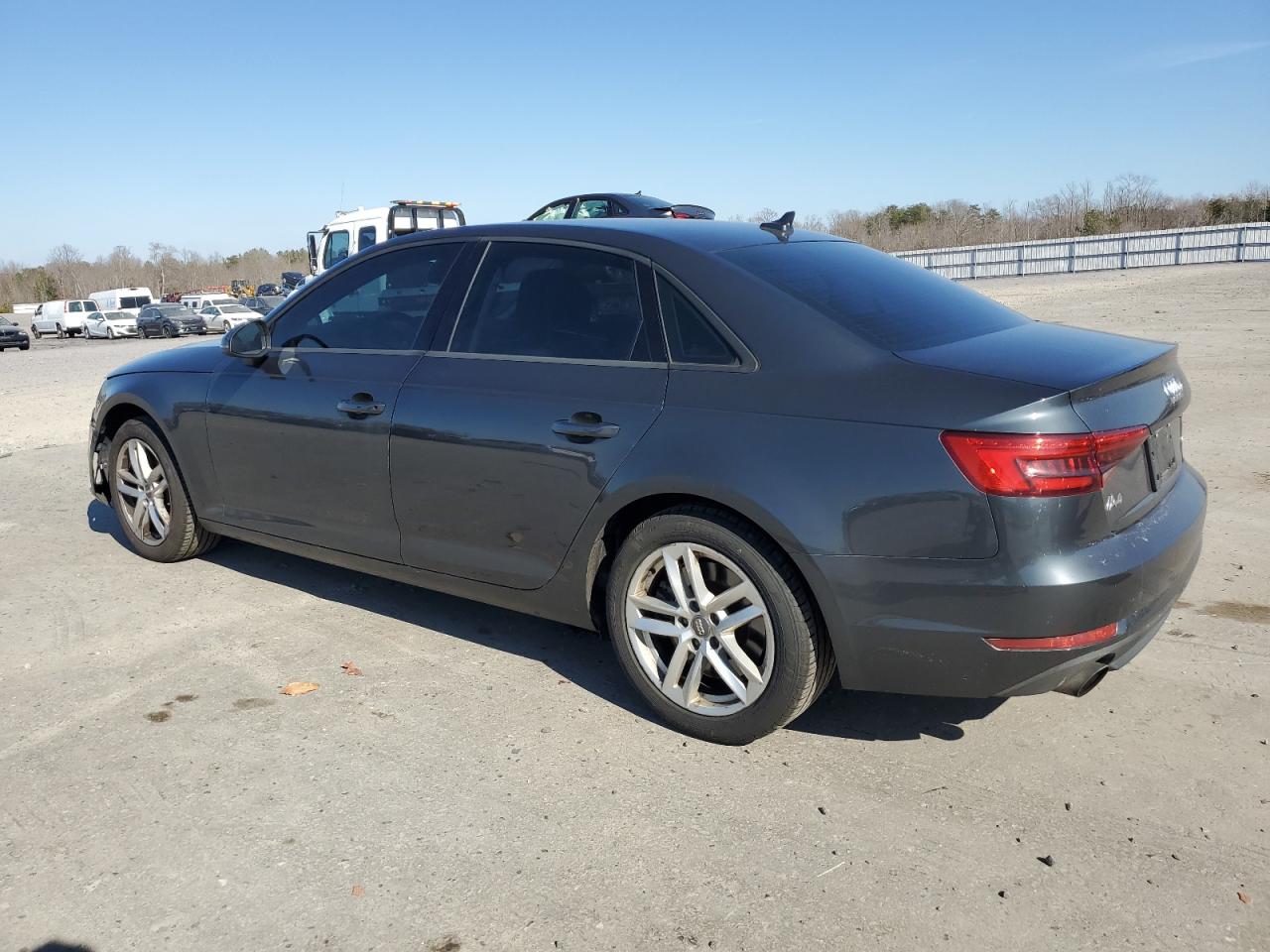 2017 Audi A4 VIN WAUGNAF43HN051553 Copart auction photo, front end damage thumbnail 2