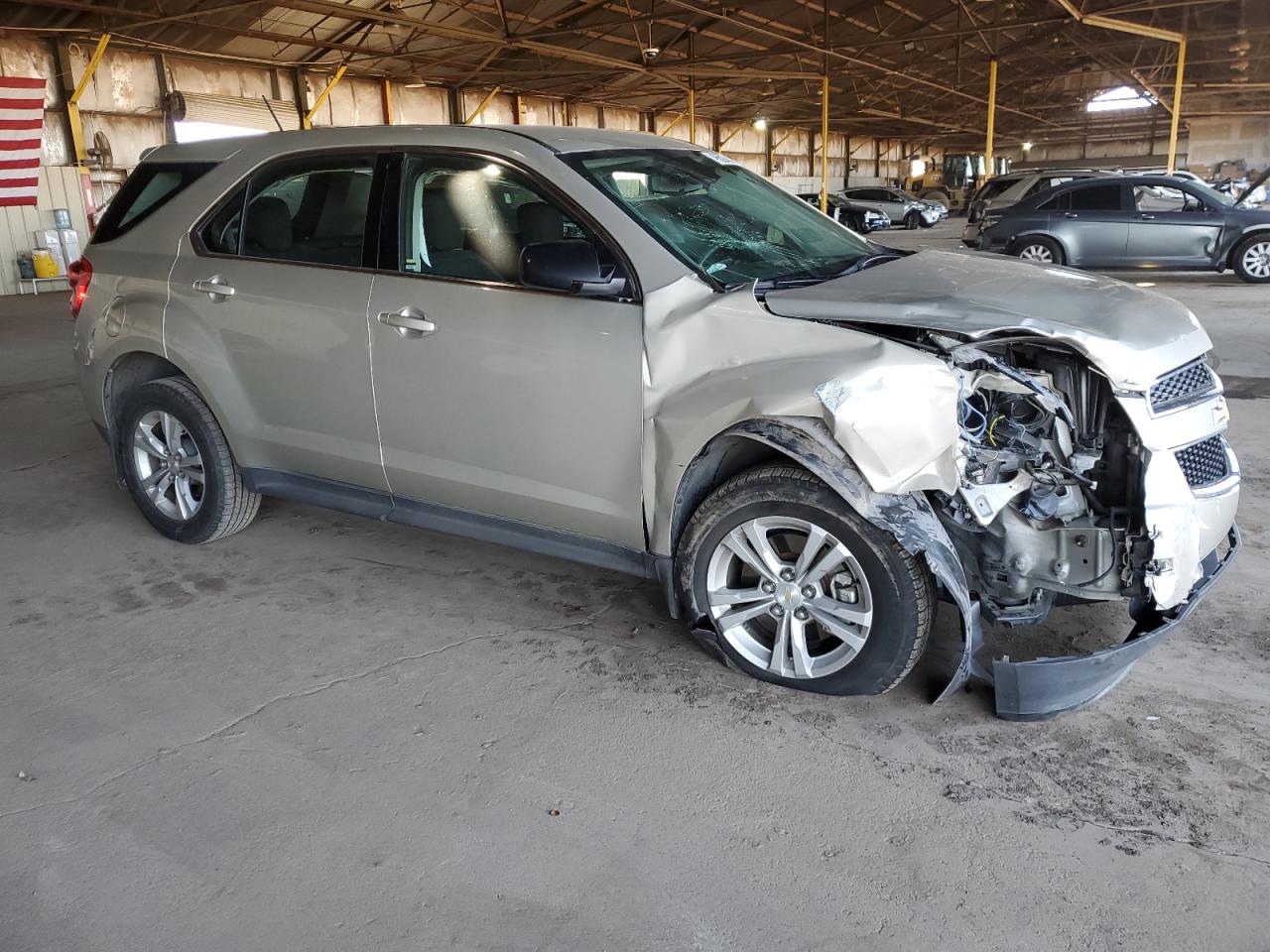 2015 Chevrolet Equinox VIN 1GNALAEK1FZ139173 Copart auction photo, front end damage thumbnail 4