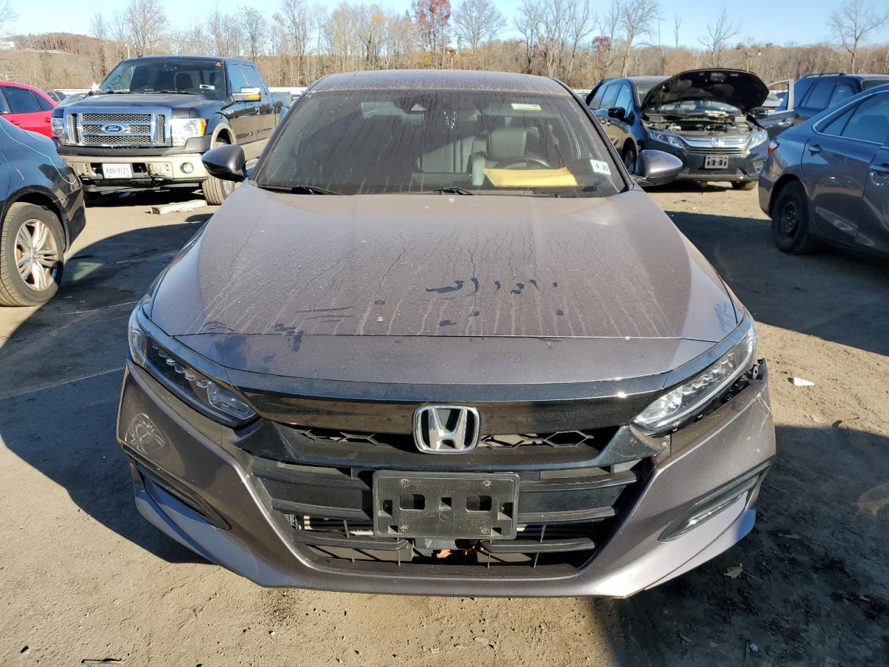 2020 Honda Accord VIN 1HGCV2F39LA023398 Copart auction photo, rear end / side damage thumbnail 5