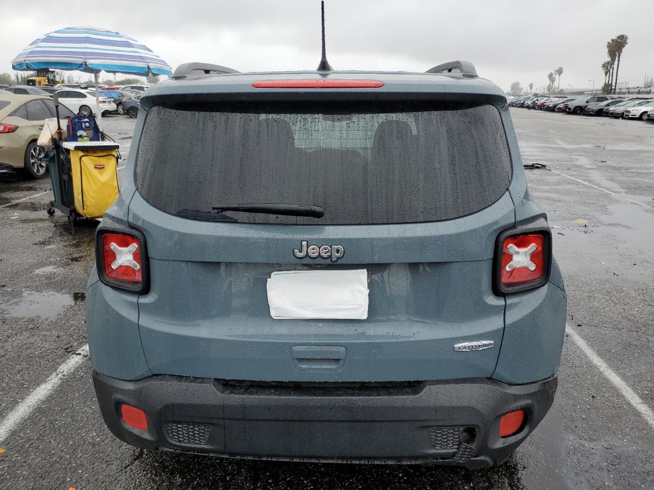 2018 Jeep Renegade VIN ZACCJABB4JPJ18382 Copart auction photo, rear end / undercarriage damage thumbnail 6