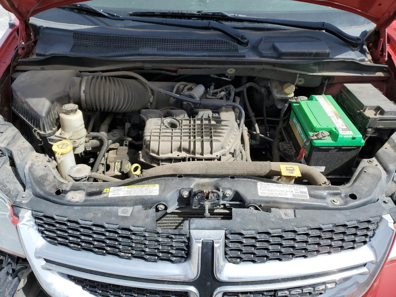 2013 Dodge Caravan VIN 2C4RDGCG3DR528396 Copart auction photo, front end / rear end damage thumbnail 12