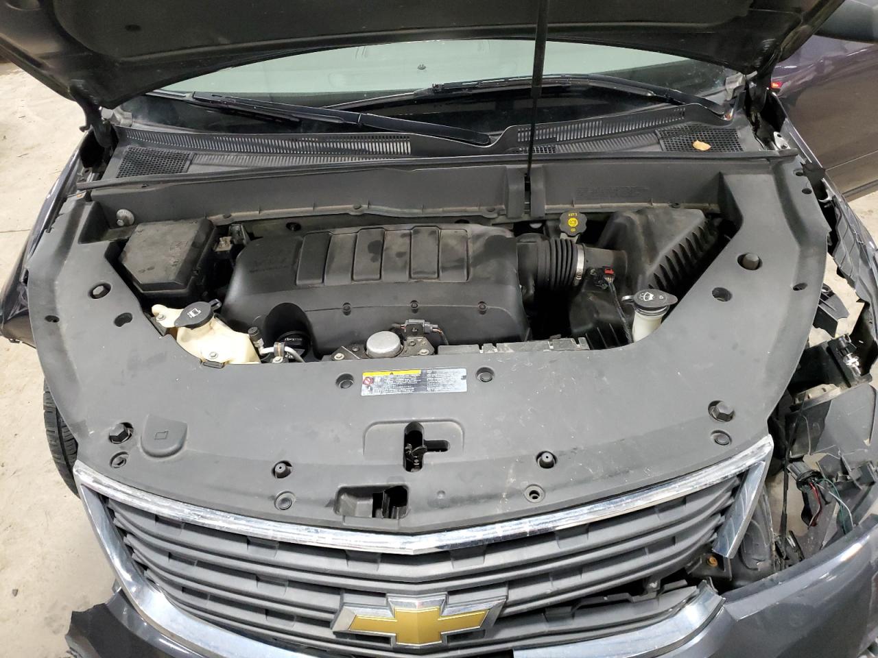 2013 Chevrolet Traverse VIN 1GNKVFKD4DJ264455 Copart auction photo, front end / rear end damage thumbnail 13