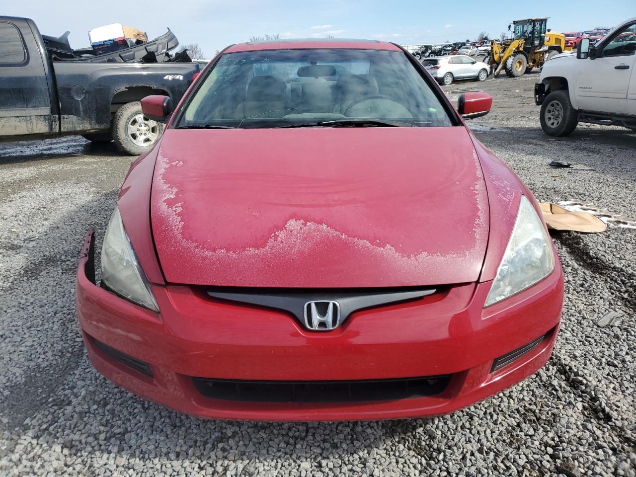 2003 Honda Accord VIN 1HGCM71673A017469 Copart auction photo, front end / minor dent/scratches damage thumbnail 5