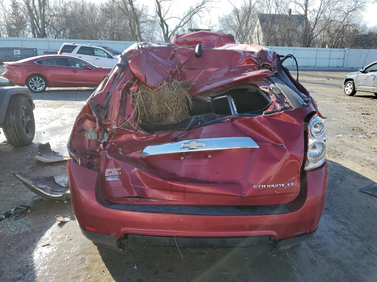 2012 Chevrolet Equinox VIN 2GNALDEK0C1247399 Copart auction photo, rollover damage thumbnail 6