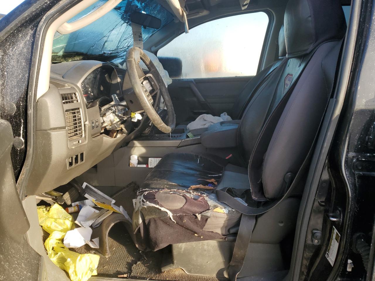 2007 Nissan Titan VIN 1N6AA07A67N234492 Copart auction photo, front end damage thumbnail 7