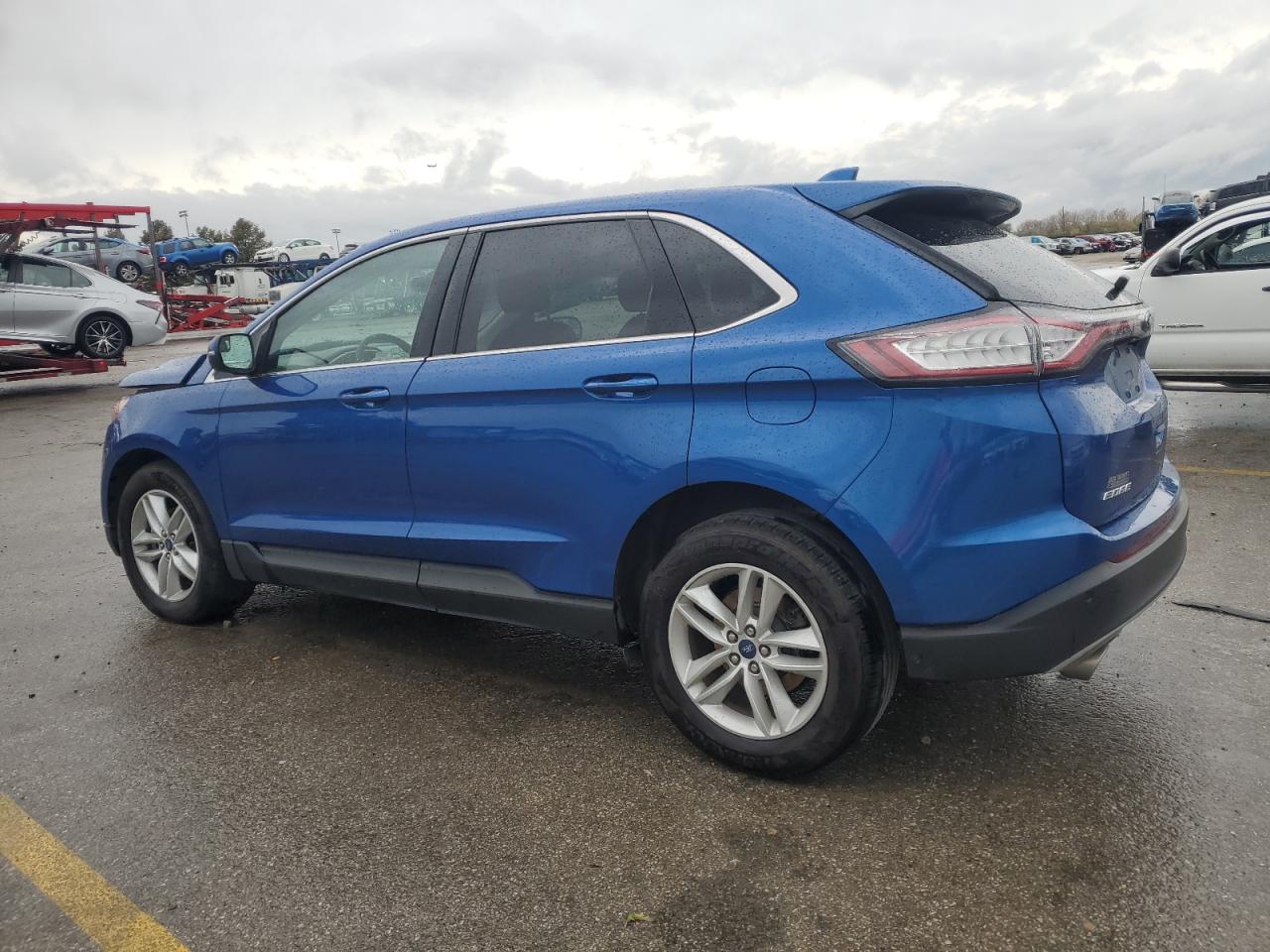 2018 Ford Edge VIN 2FMPK3J81JBC31807 Copart auction photo, front end damage thumbnail 2