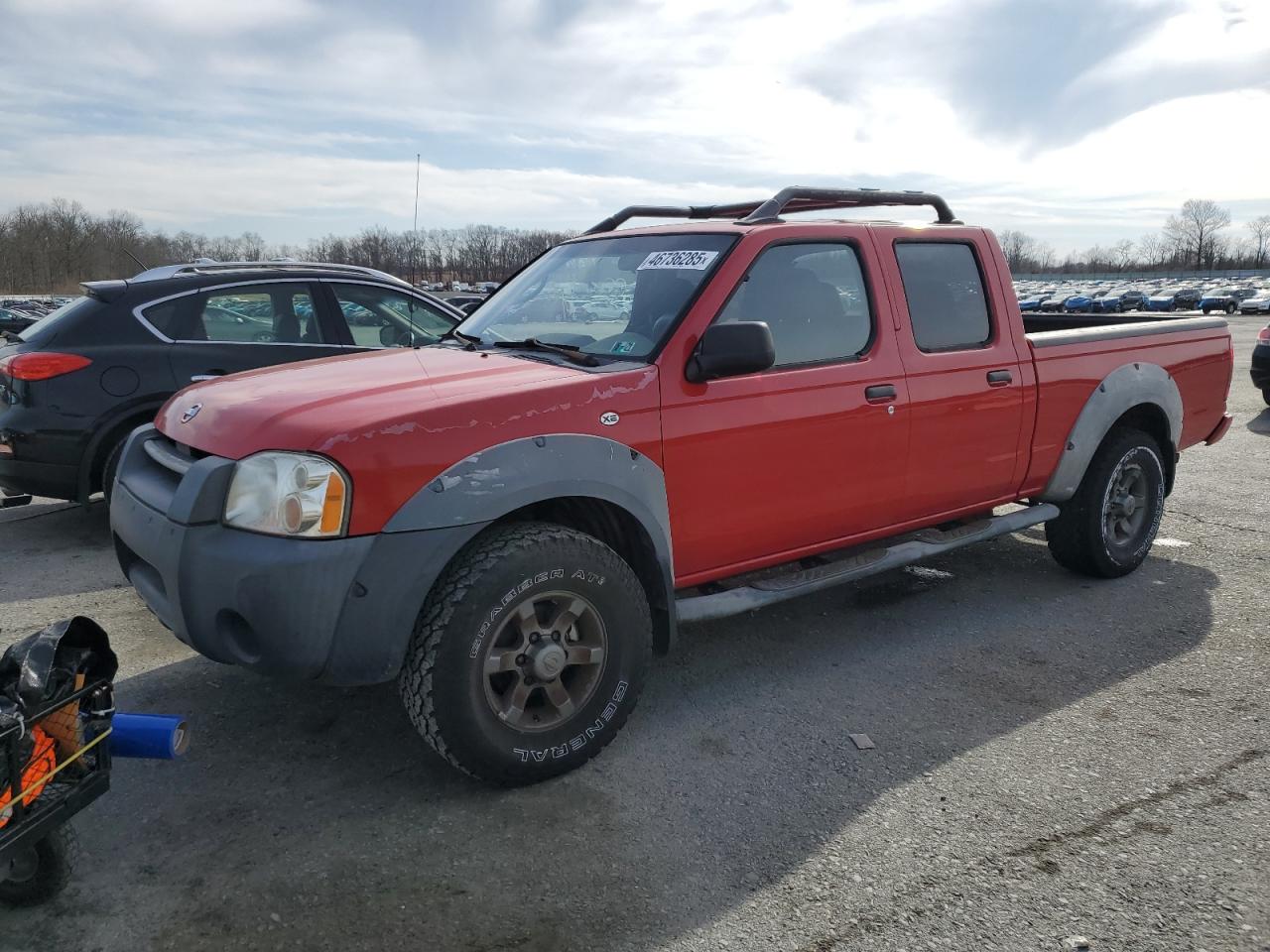 2002 Nissan Navara (Frontier) VIN 1N6ED29X62C378666