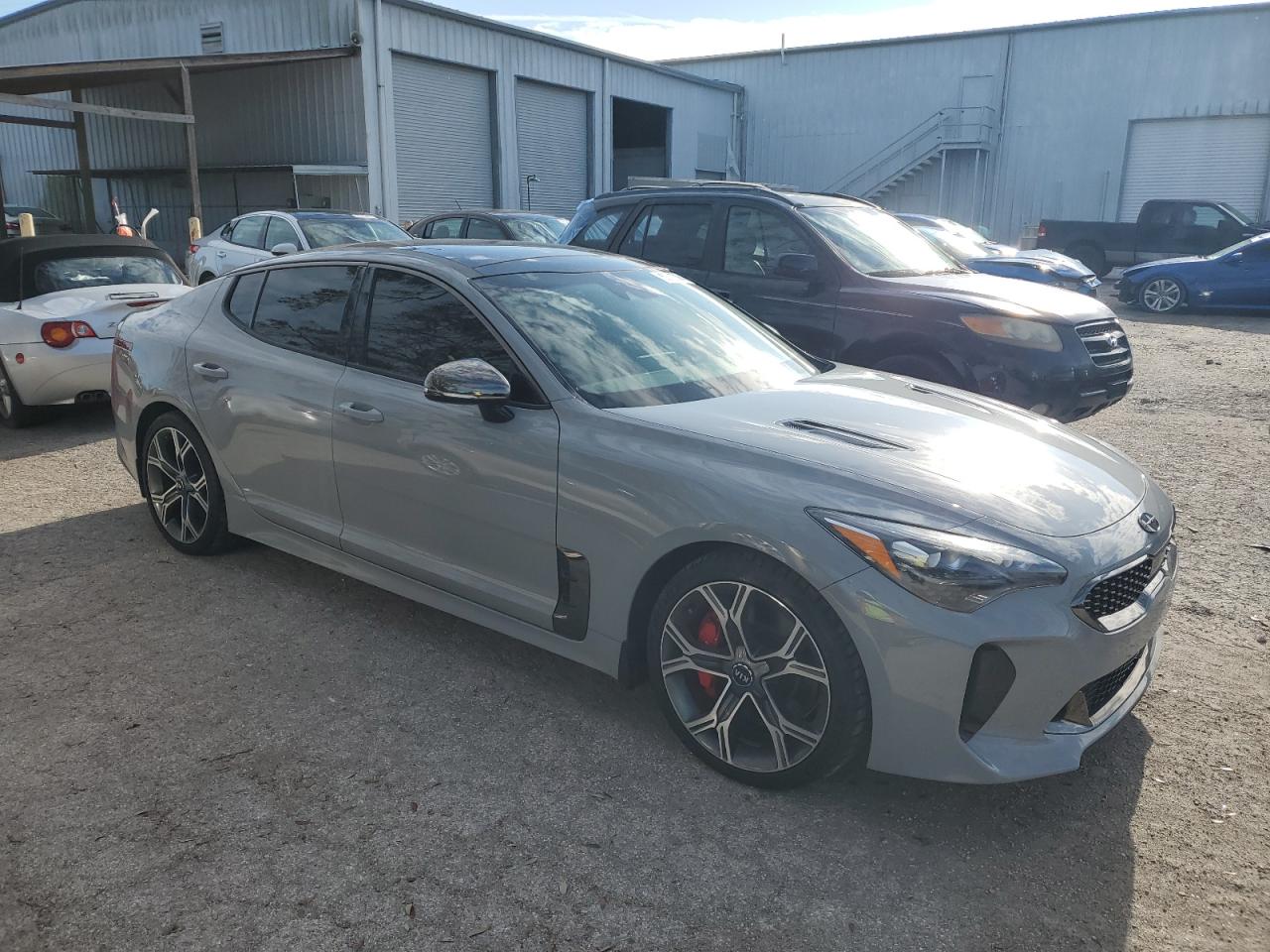 2020 KIA Stinger VIN KNAE45LC7L6086788 Copart auction photo, mechanical damage thumbnail 4
