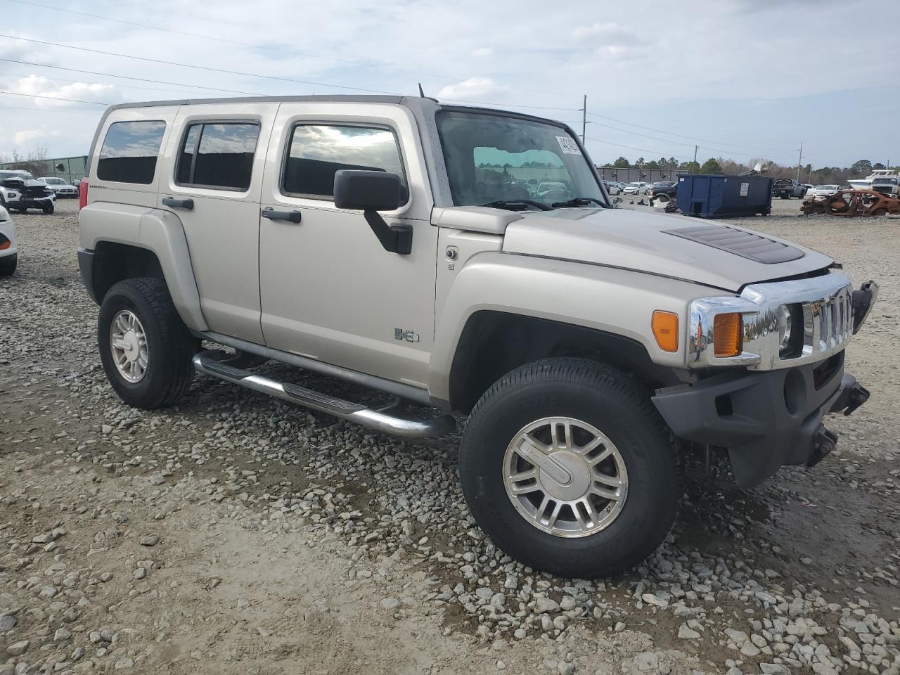 2007 Hummer H3 VIN 5GTDN13E578235062 Copart auction photo, front end damage thumbnail 4