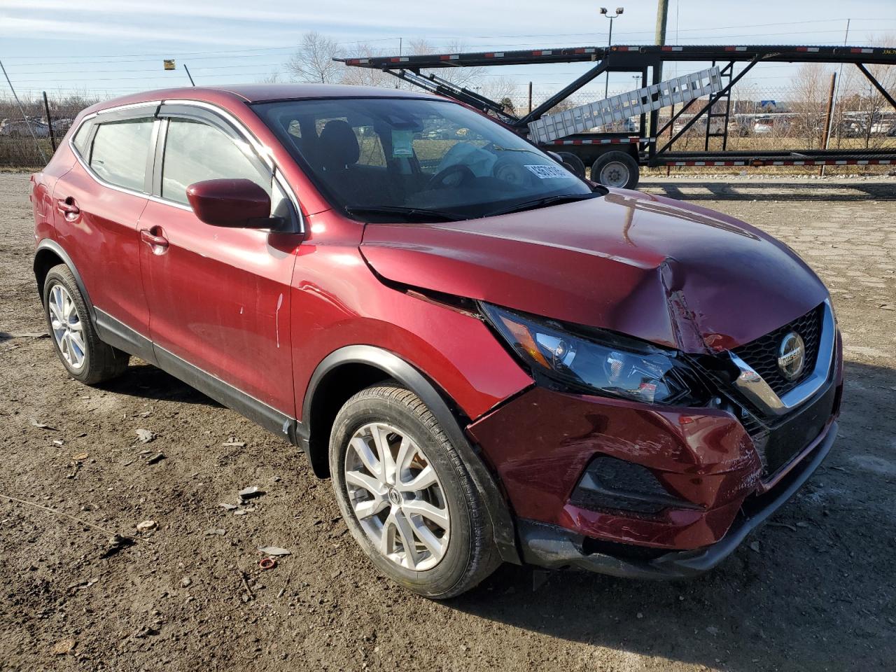 2021 Nissan Rogue VIN JN1BJ1AW3MW427418 Copart auction photo, front end / minor dent/scratches damage thumbnail 4