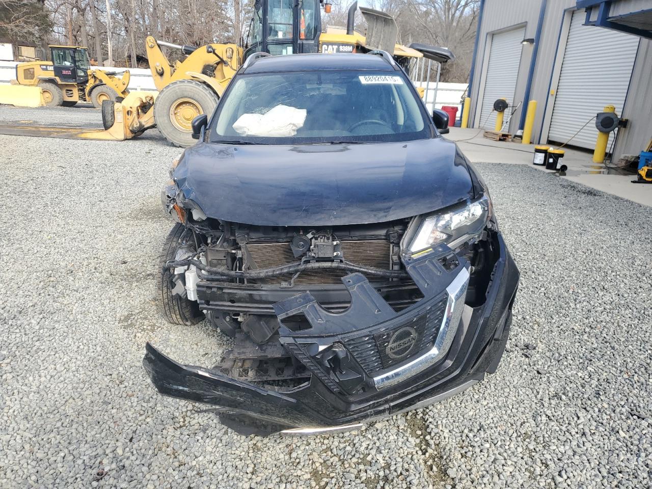 2017 Nissan Rogue VIN JN8AT2MT5HW154809 Copart auction photo, front end / undercarriage damage thumbnail 5
