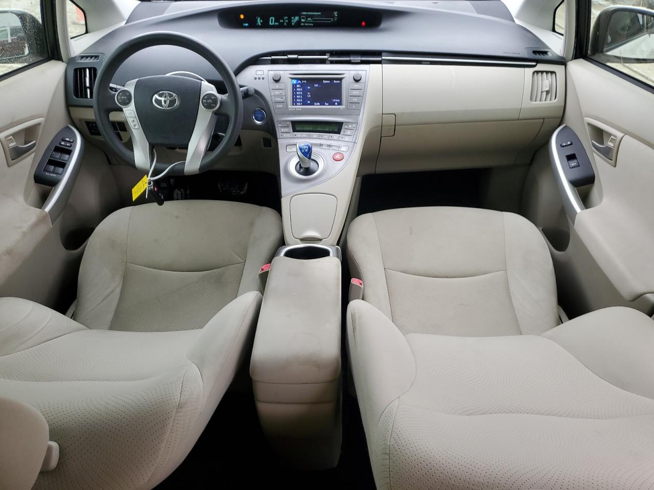2013 Toyota Prius VIN JTDKN3DU7D5654091 Copart auction photo, front end / rear end damage thumbnail 8