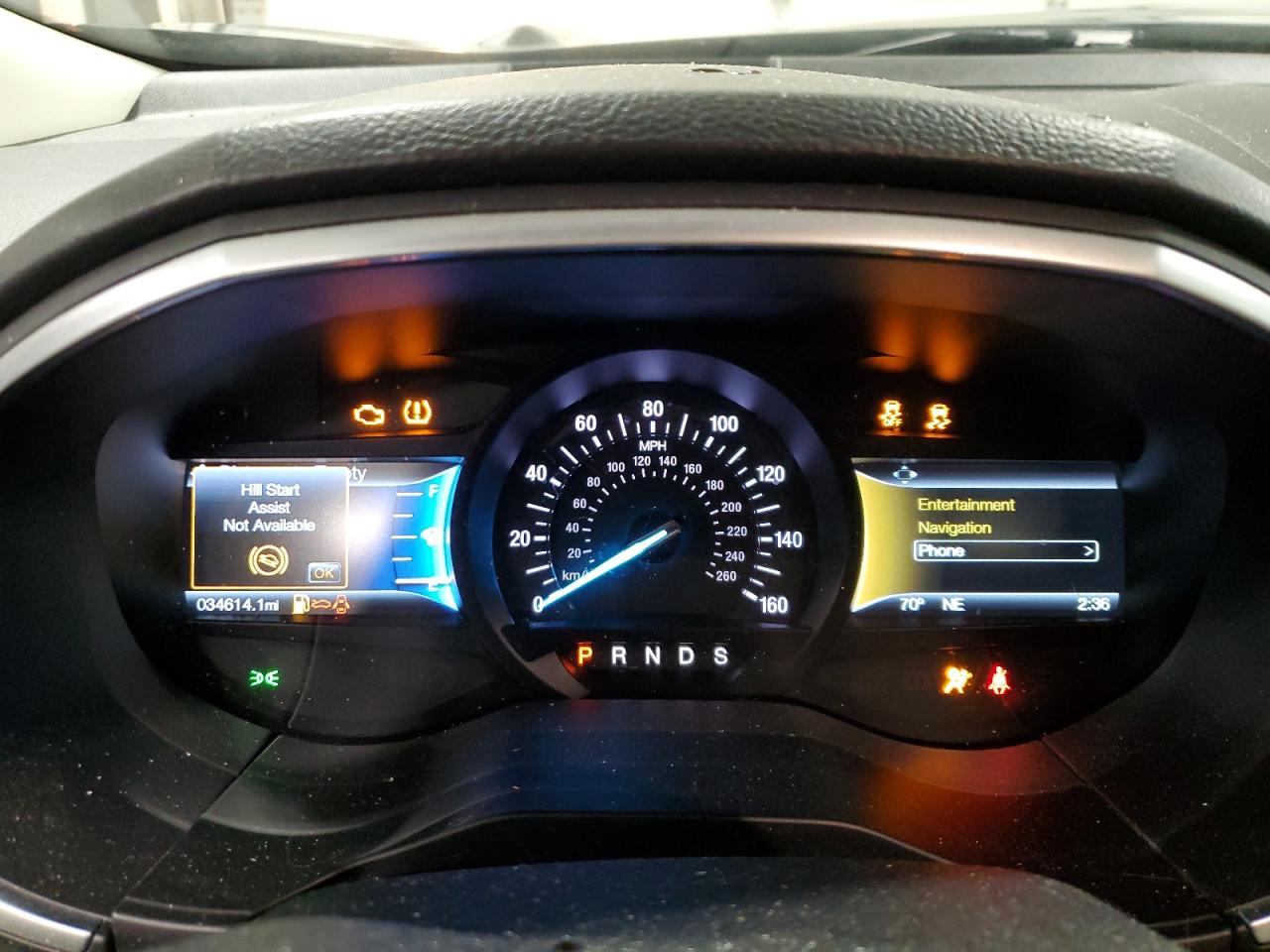 2018 Ford Edge VIN 2FMPK4K87JBC60586 Copart auction photo, front end damage thumbnail 9