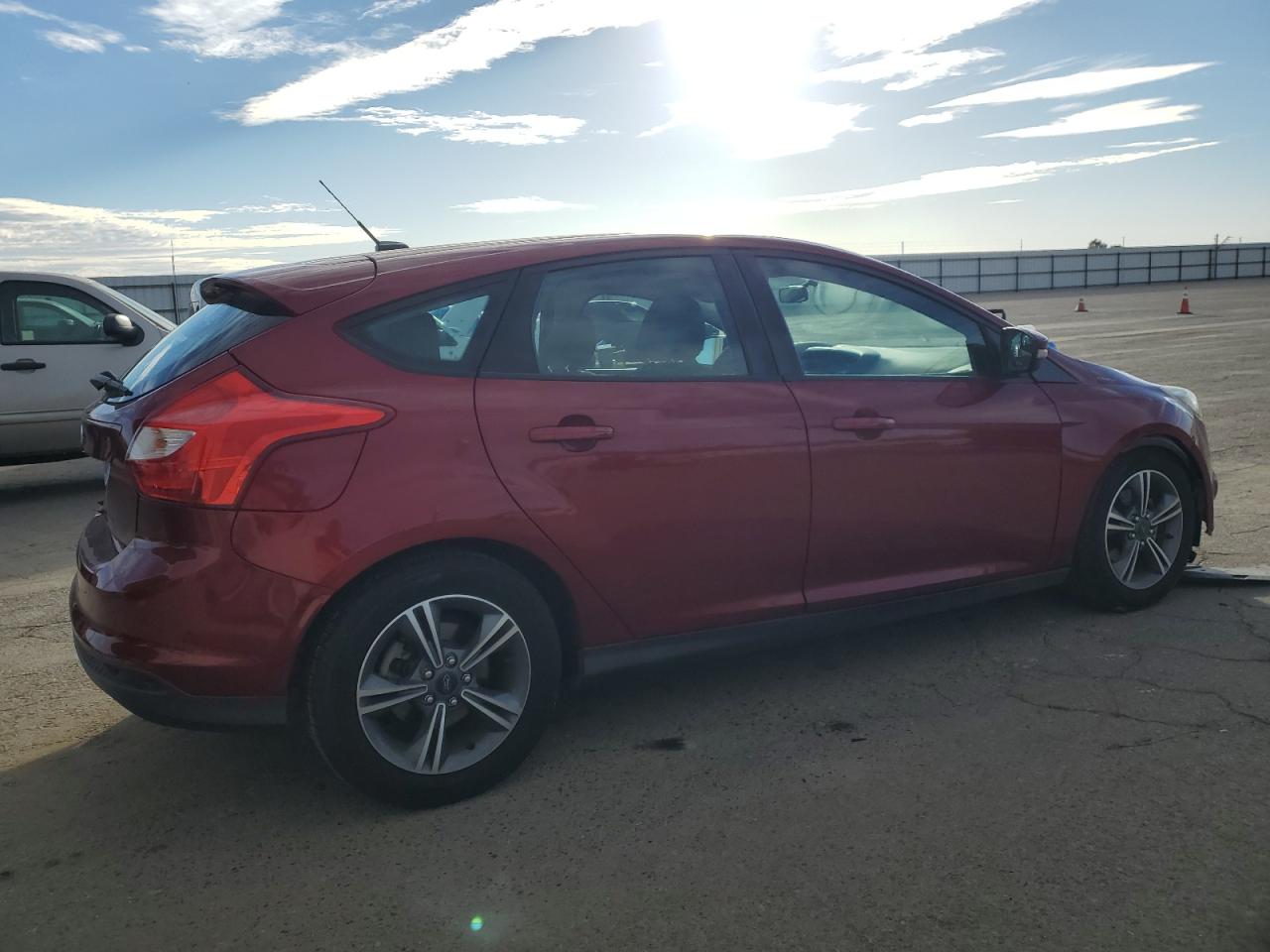 2014 Ford Focus VIN 1FADP3K27EL454206 Copart auction photo, undercarriage damage thumbnail 3
