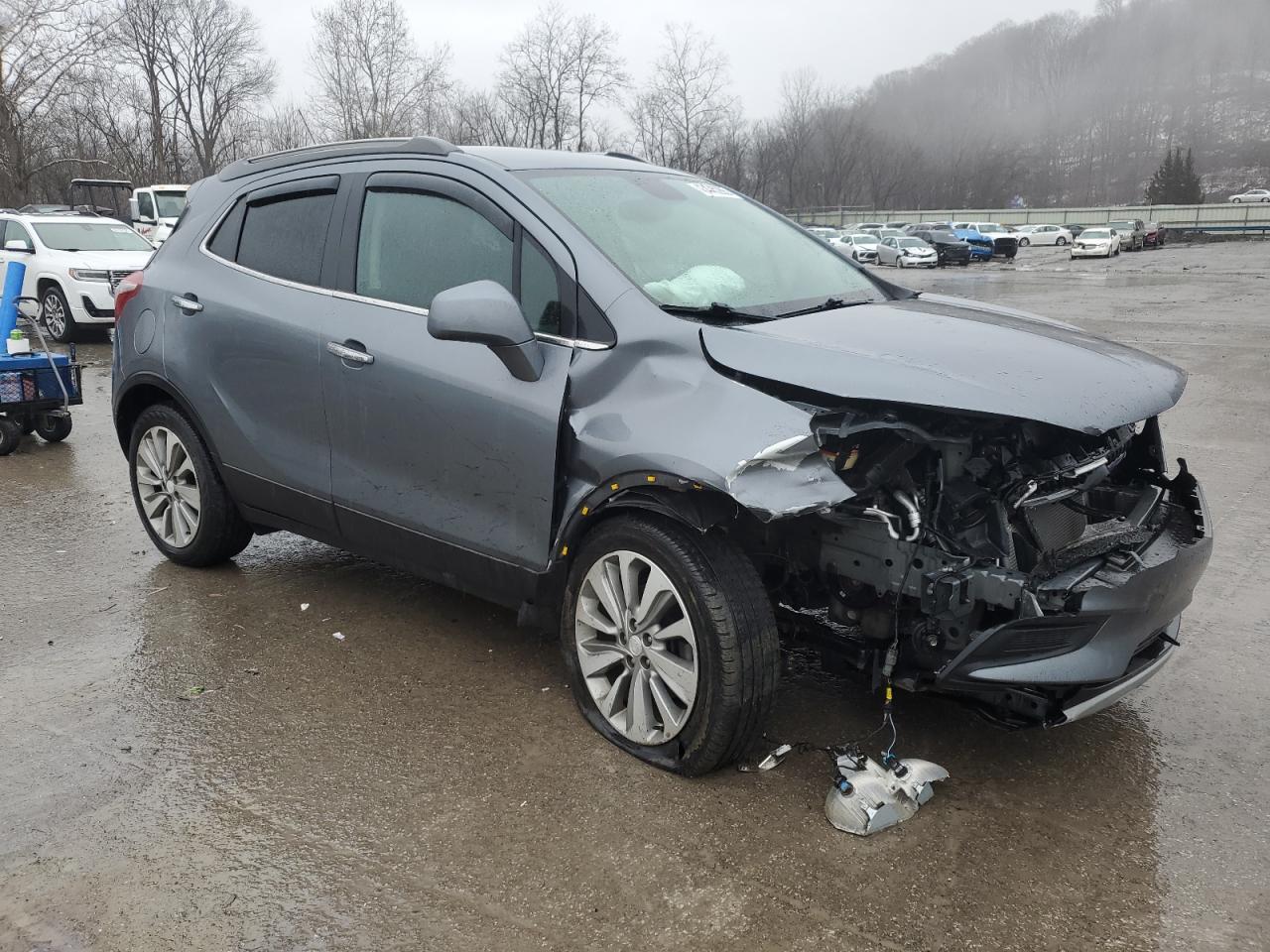 2020 Buick Encore VIN KL4CJESBXLB046055 Copart auction photo, front end damage thumbnail 4