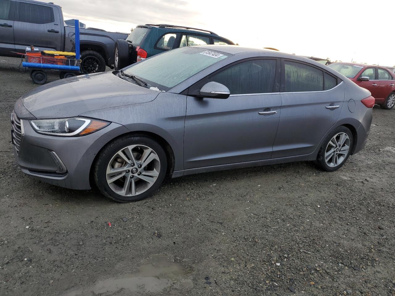 2017 Hyundai Elantra VIN KMHD84LF8HU176358