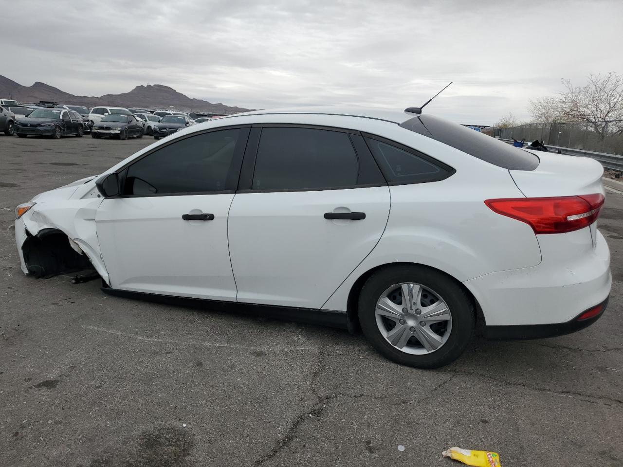 2018 Ford Focus VIN 1FADP3E20JL287726 Copart auction photo, undercarriage / front end damage thumbnail 2