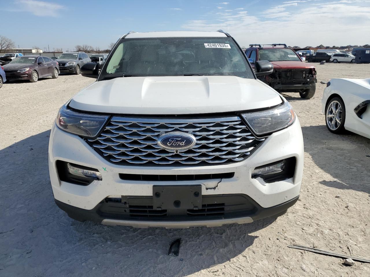 2022 Ford Explorer VIN 1FM5K8HC4NGC42104 Copart auction photo, rear end damage thumbnail 5