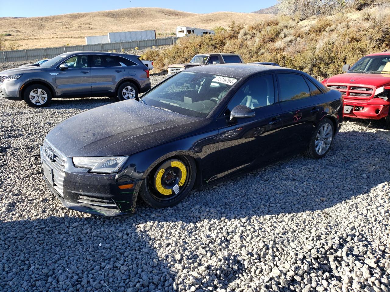 2017 Audi A4 VIN WAUANAF46HN054226