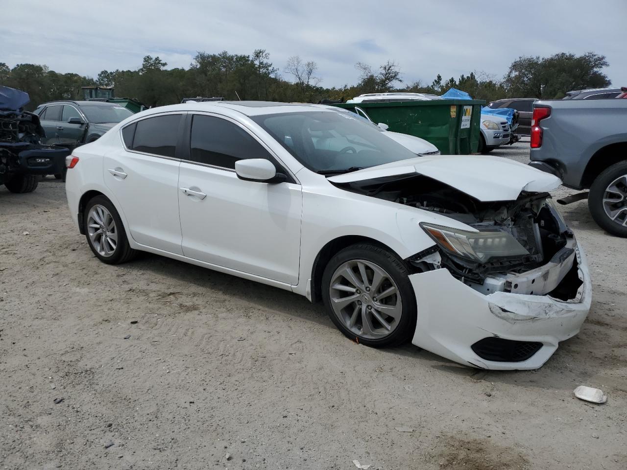 2017 Acura ILX VIN 19UDE2F31HA008874 Copart auction photo, front end damage thumbnail 4