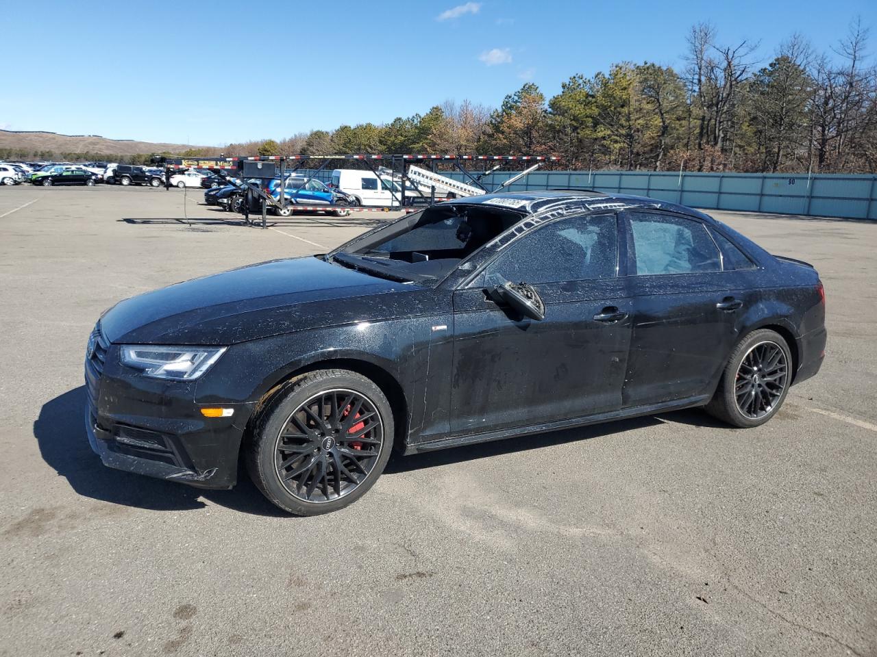 2018 Audi A4 VIN WAUENAF4XJA028212 - Copart auction photo
