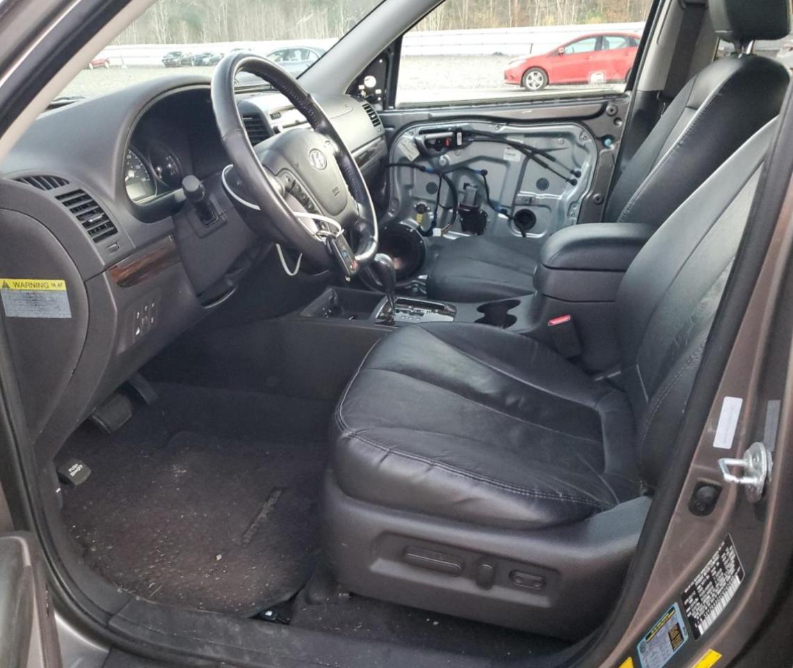 2012 Hyundai Santa Fe VIN 5XYZK4AGXCG145498 Copart auction photo, front end / rear end damage thumbnail 7