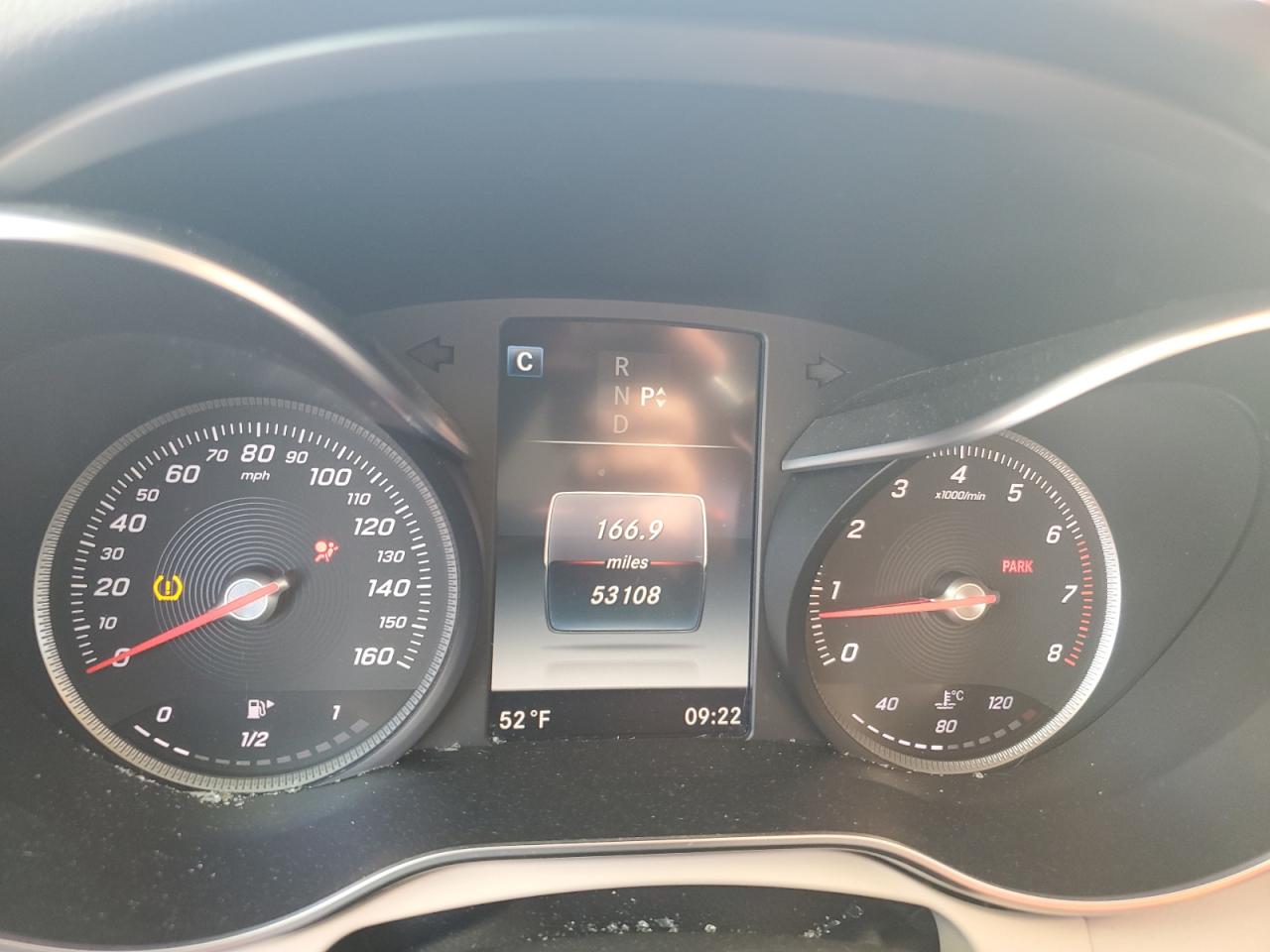 2016 Mercedes-Benz C-klasse VIN 55SWF4KB1GU123394 Copart auction photo, front end damage thumbnail 9