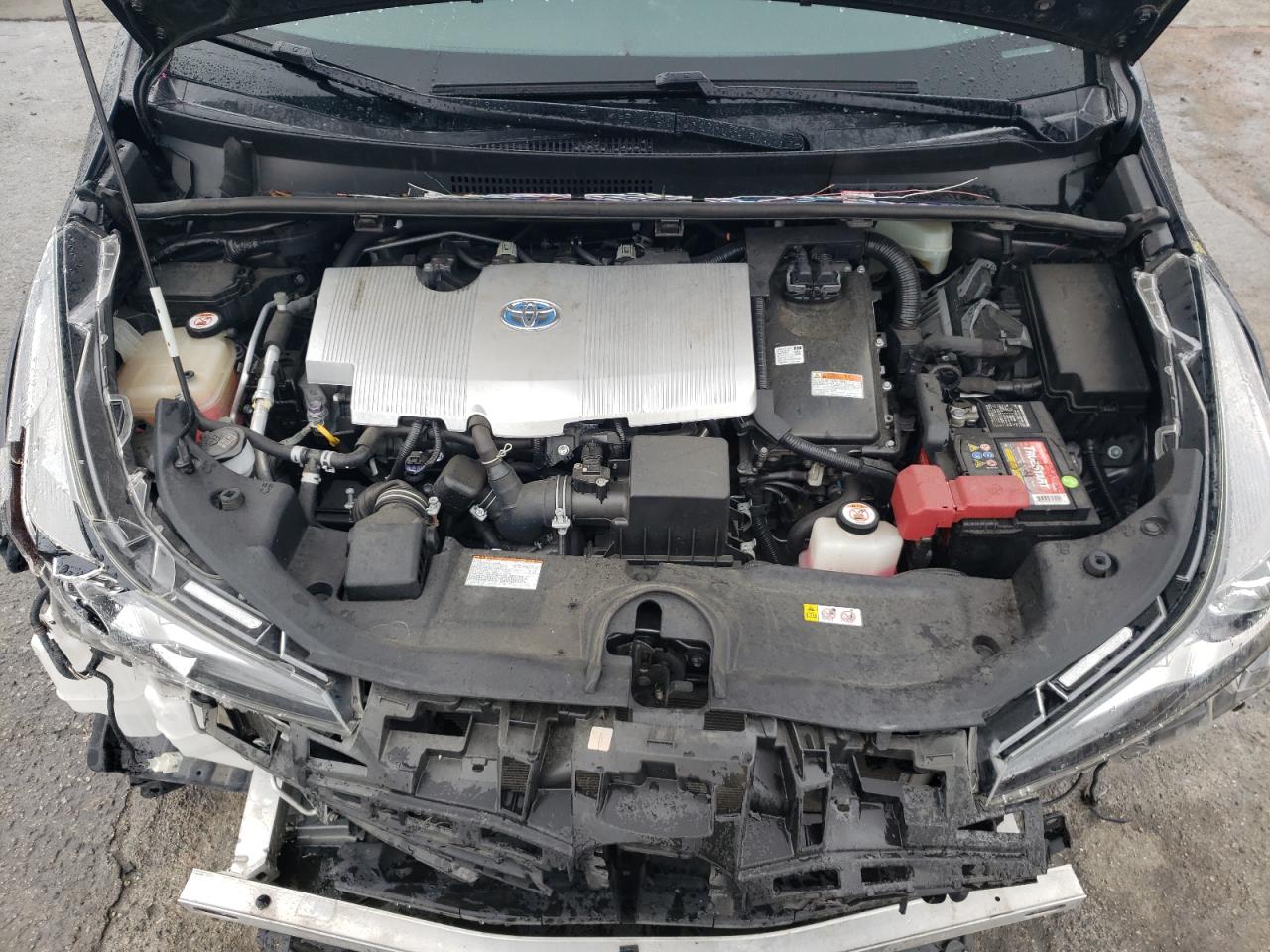 2019 Toyota Prius VIN JTDKARFU2K3070346 Copart auction photo, rear end damage thumbnail 11