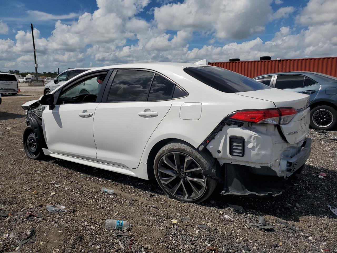 2021 Toyota Corolla VIN JTDDPMAE9MJ176706 Copart auction photo, all over damage thumbnail 2