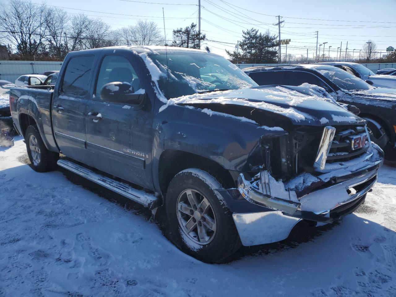 2009 GMC Sierra VIN 3GTEK23399G269091 Copart auction photo, front end damage thumbnail 4