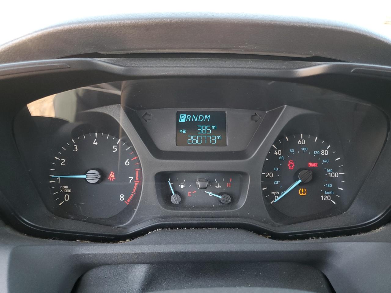 2015 Ford Transit VIN 1FTNR2CM7FKA02508 Copart auction photo, rear end / side damage thumbnail 9