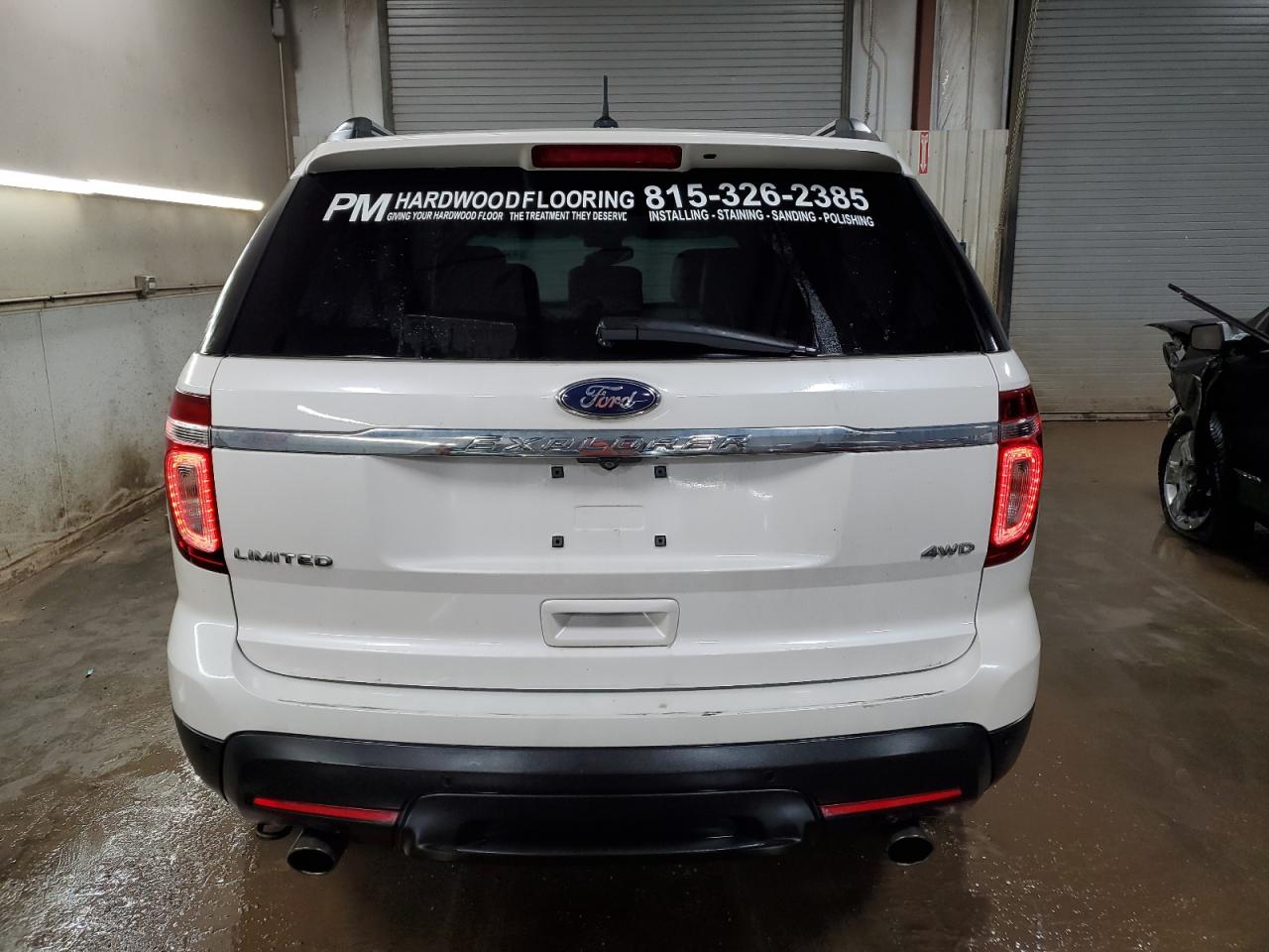 2014 Ford Explorer VIN 1FM5K8F85EGB28031 Copart auction photo, front end / rear end damage thumbnail 6