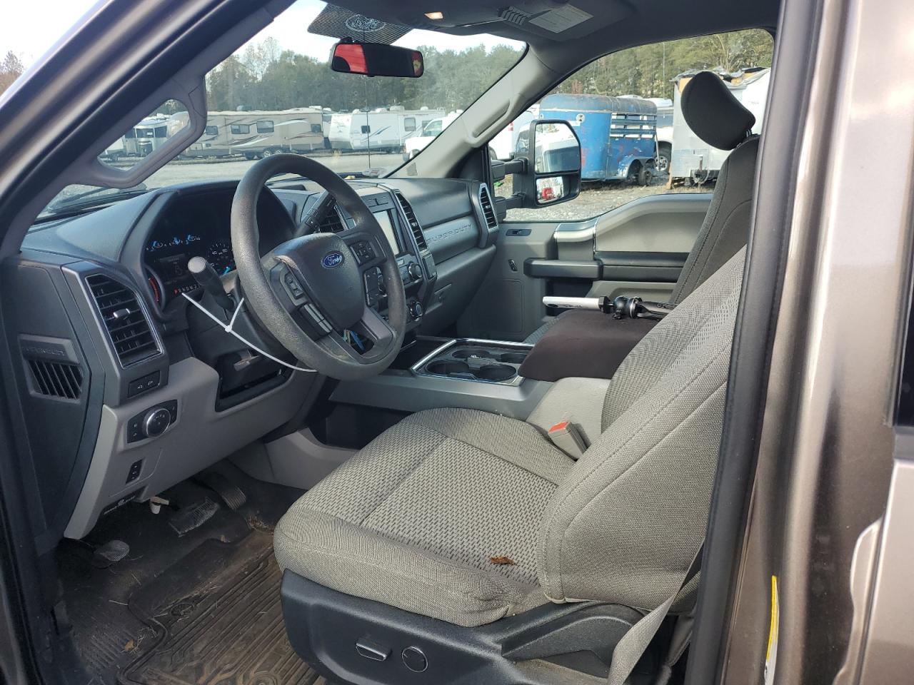 2019 Ford F350 VIN 1FT8W3DT1KEG67317 Copart auction photo, front end damage thumbnail 7