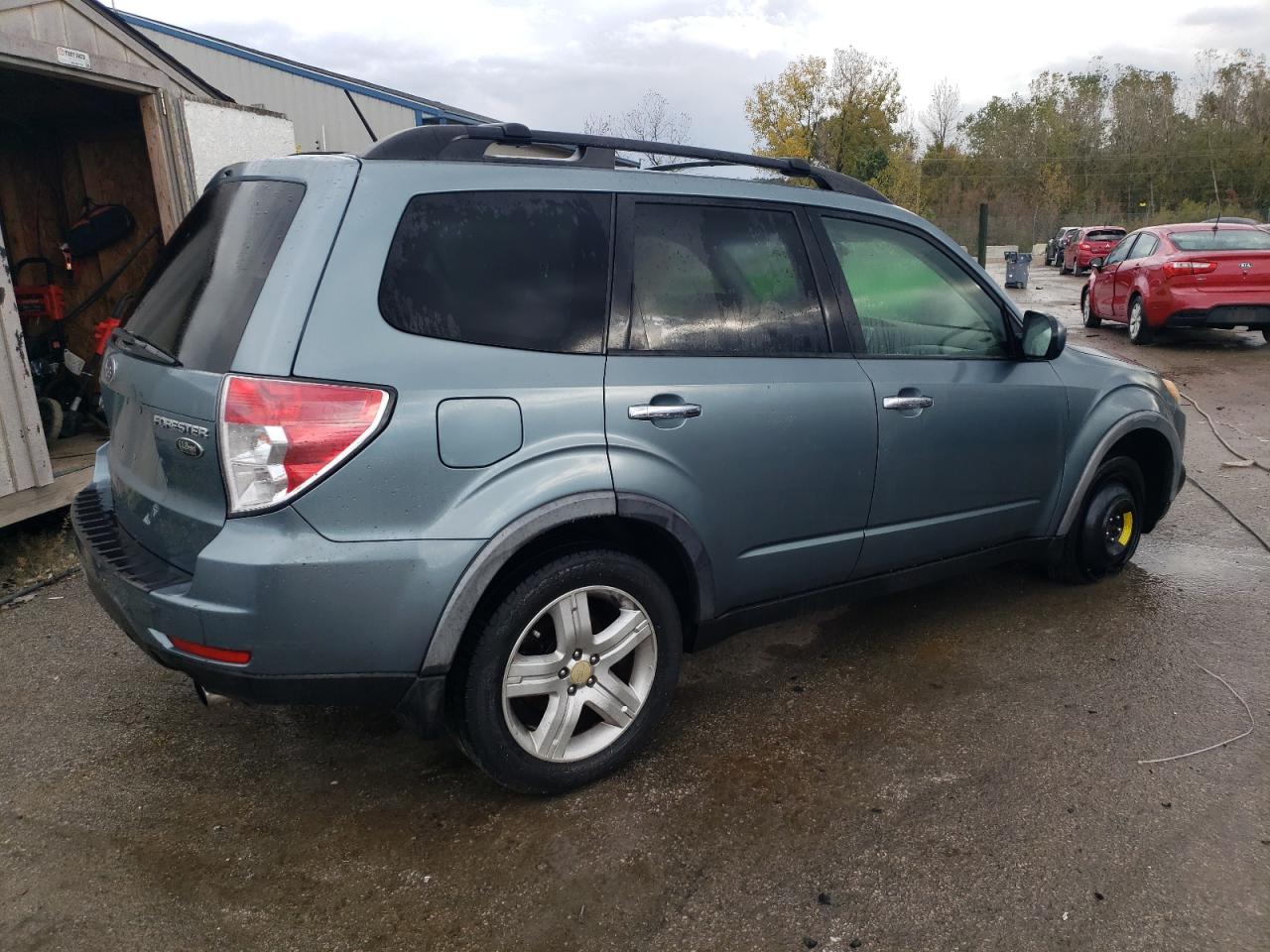 2009 Subaru Forester VIN JF2SH64639H715096 Copart auction photo, front end damage thumbnail 3