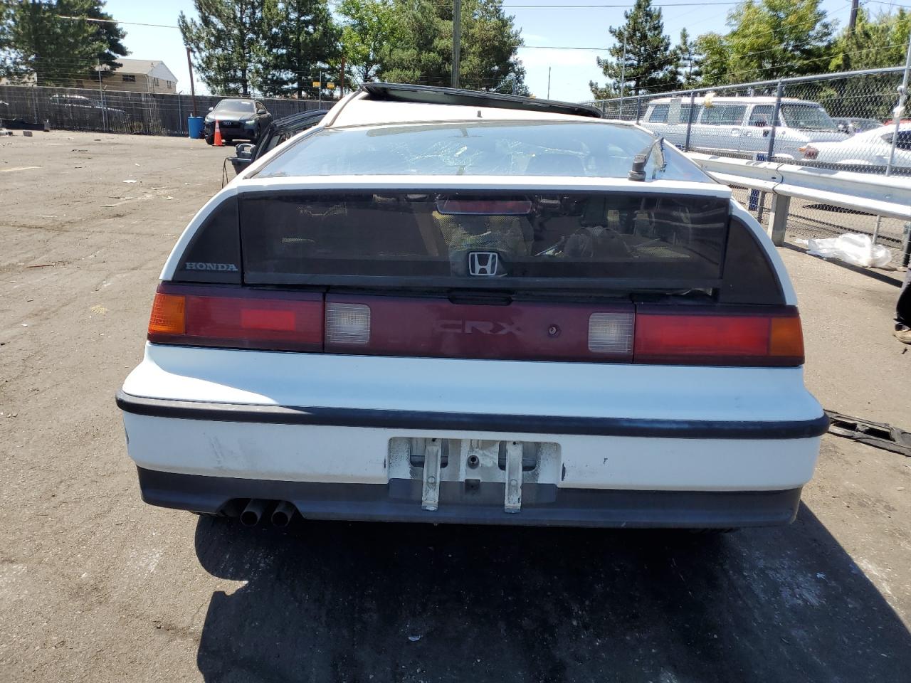 1991 Honda Civic VIN JHMED9365MS012541 Copart auction photo, all over damage thumbnail 6