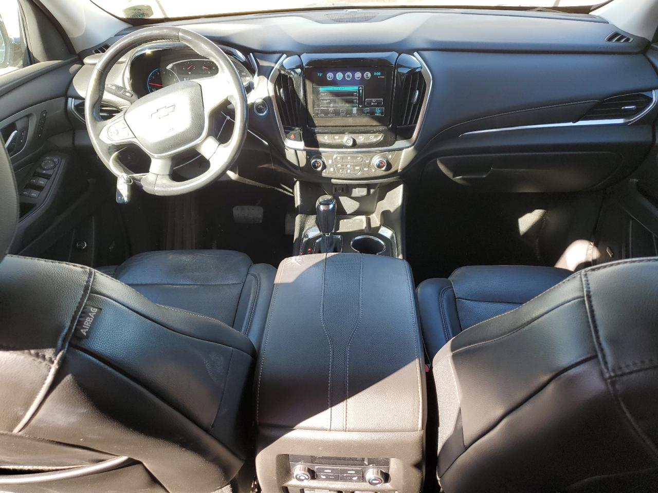2018 Chevrolet Traverse VIN 1GNERKKW2JJ168394 Copart auction photo, front end / side damage thumbnail 8