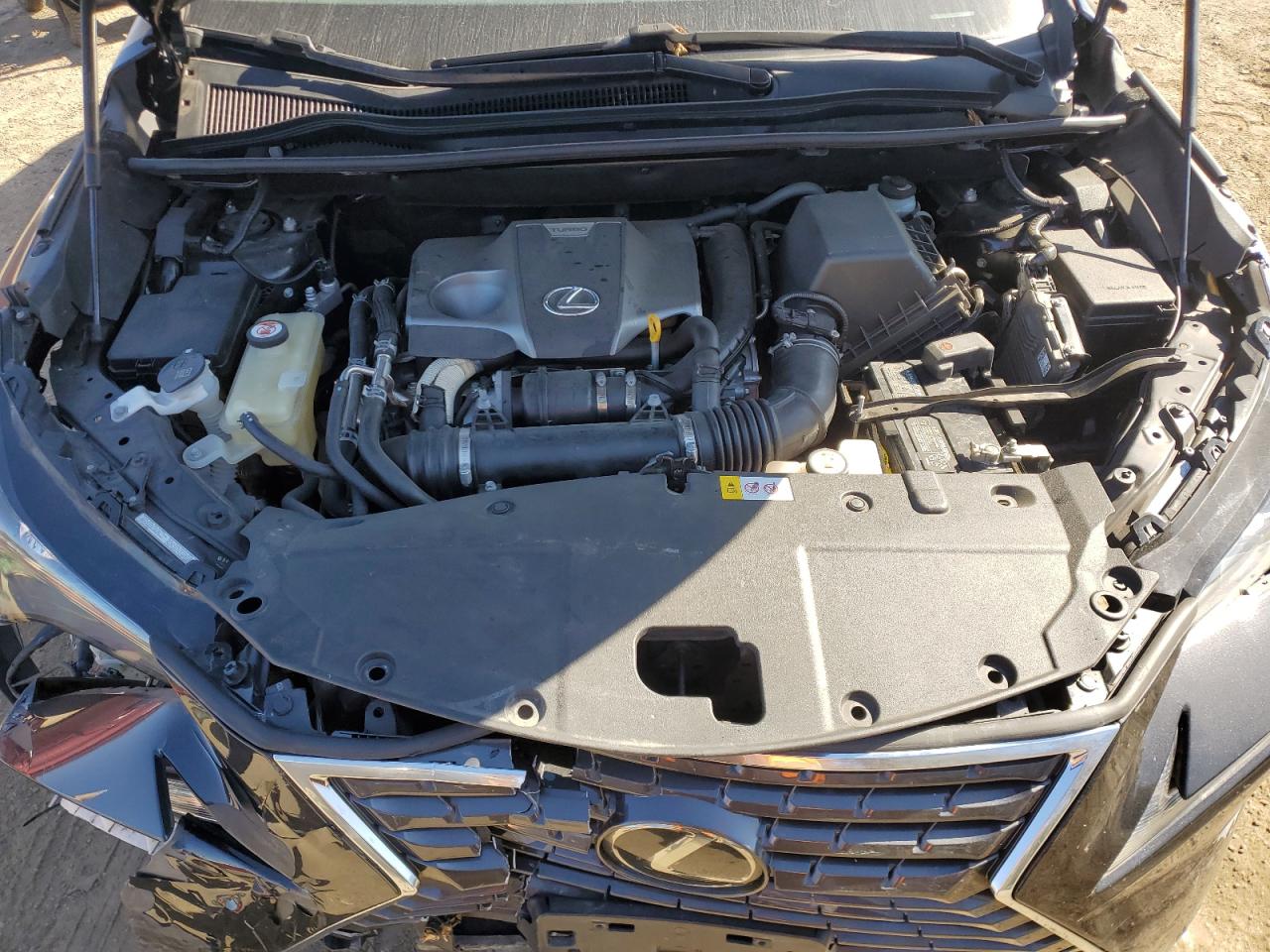 2019 Lexus NX VIN JTJBARBZ6K2182183 Copart auction photo, all over damage thumbnail 12