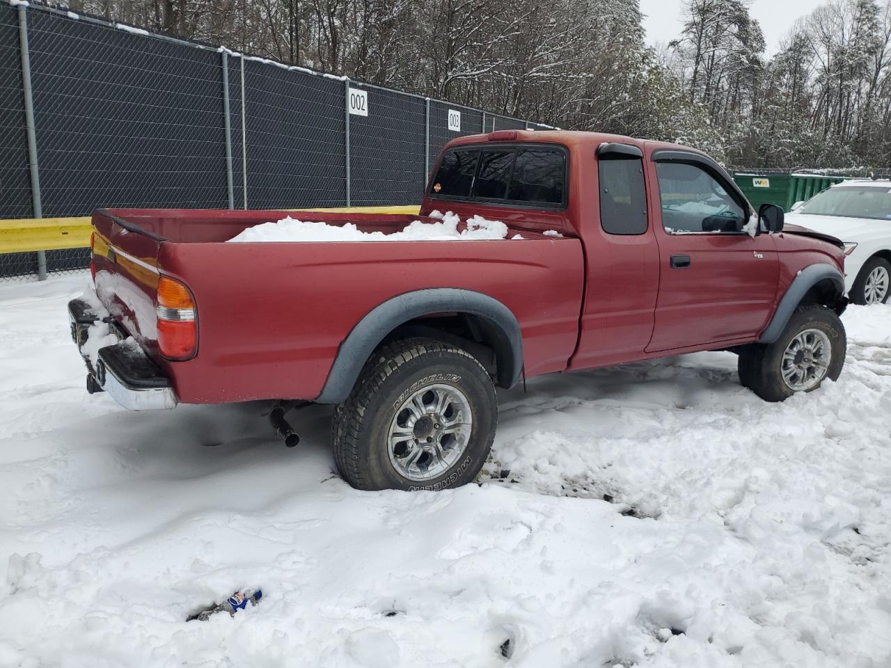 2001 Toyota Tacoma VIN 5TEWN72N41Z803179 Copart auction photo, front end damage thumbnail 3