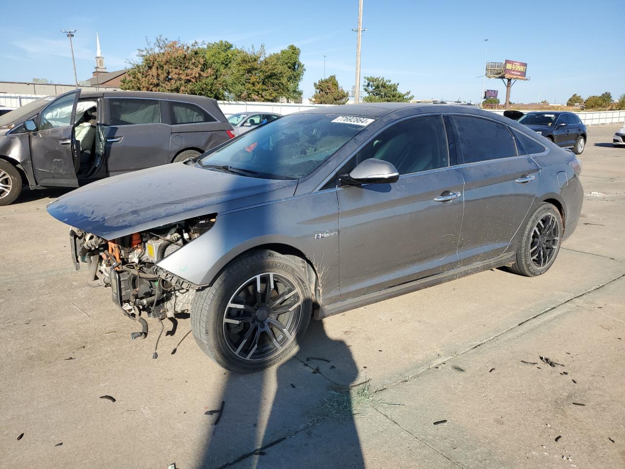 2017 Hyundai Sonata VIN KMHE34L15HA059491