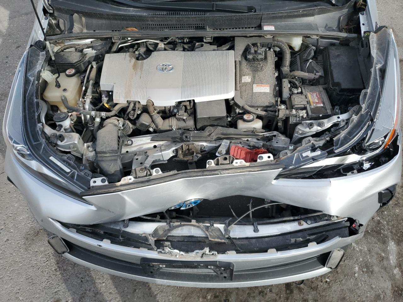 2019 Toyota Prius VIN JTDKARFU9K3101964 Copart auction photo, front end / minor dent/scratches damage thumbnail 13