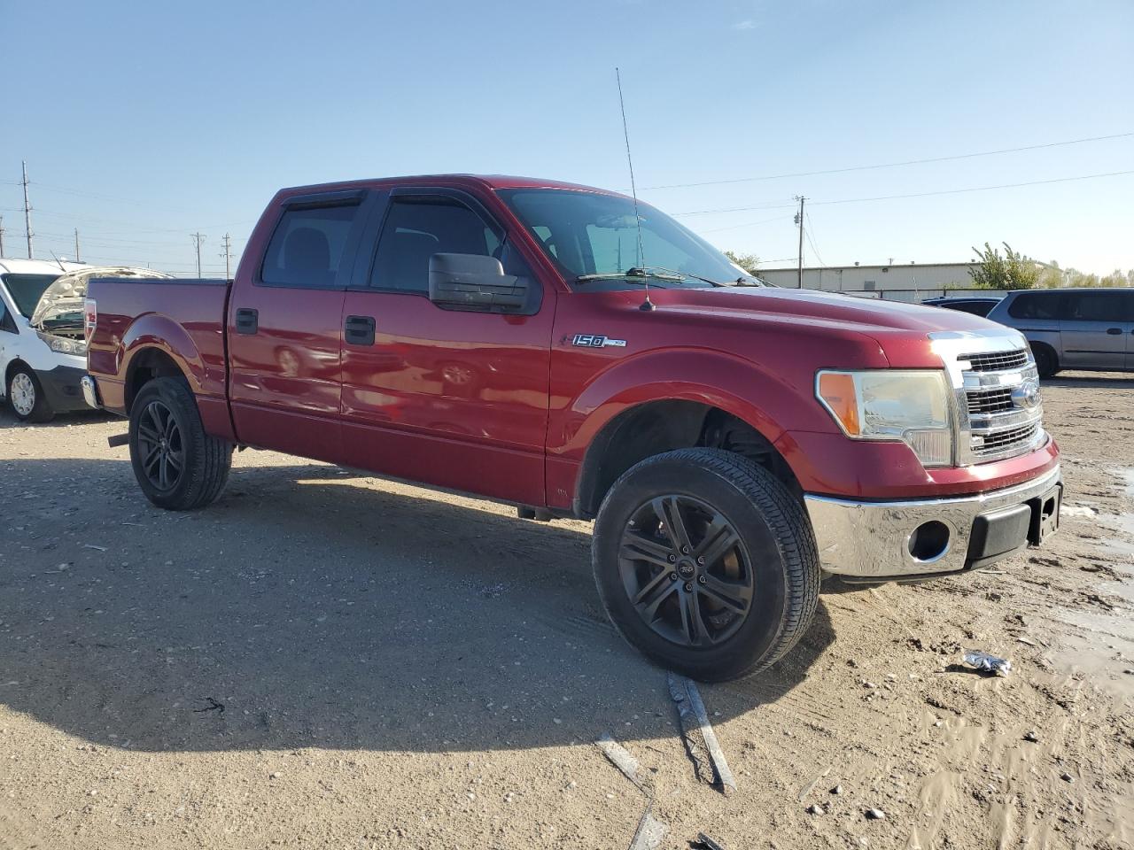 2013 Ford F-150 VIN 1FTFW1CF2DFC76424 Copart auction photo, rear end damage thumbnail 4
