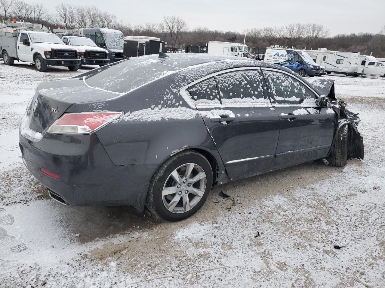 2012 Acura TL VIN 19UUA8F22CA015122 Copart auction photo, front end / mechanical damage thumbnail 3