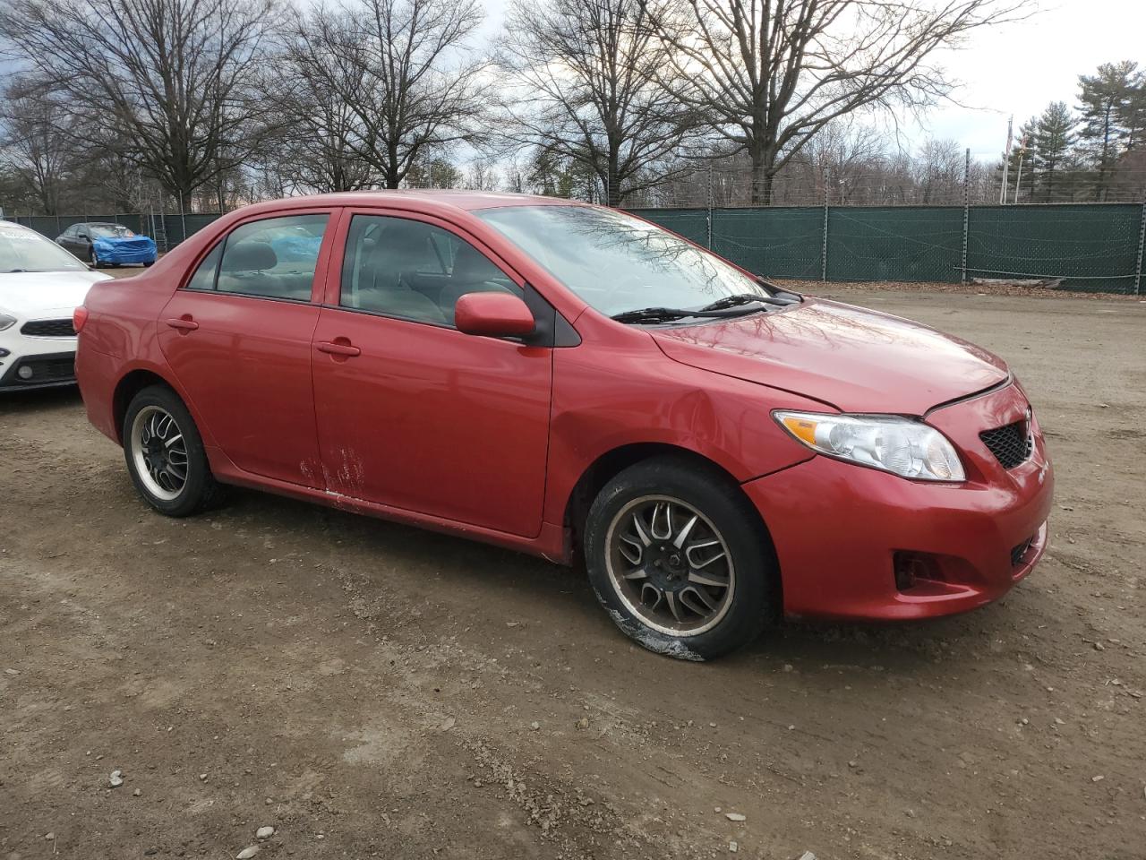 2010 Toyota Corolla VIN 1NXBU4EE2AZ360529 Copart auction photo, all over / front end damage thumbnail 4