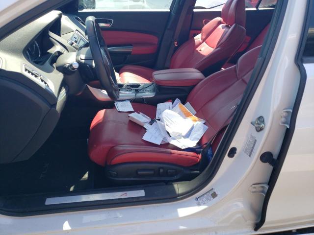 2018 Acura TLX VIN 19UUB3F65JA006897 Copart auction photo, vandalism damage thumbnail 7