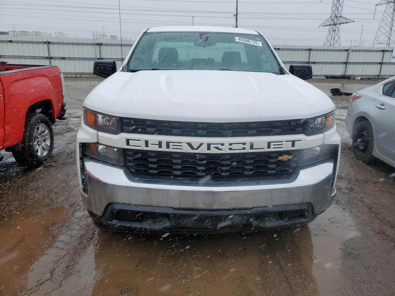 2021 Chevrolet Silverado VIN 3GCNWAEF8MG344569 Copart auction photo, side / minor dent/scratches damage thumbnail 5