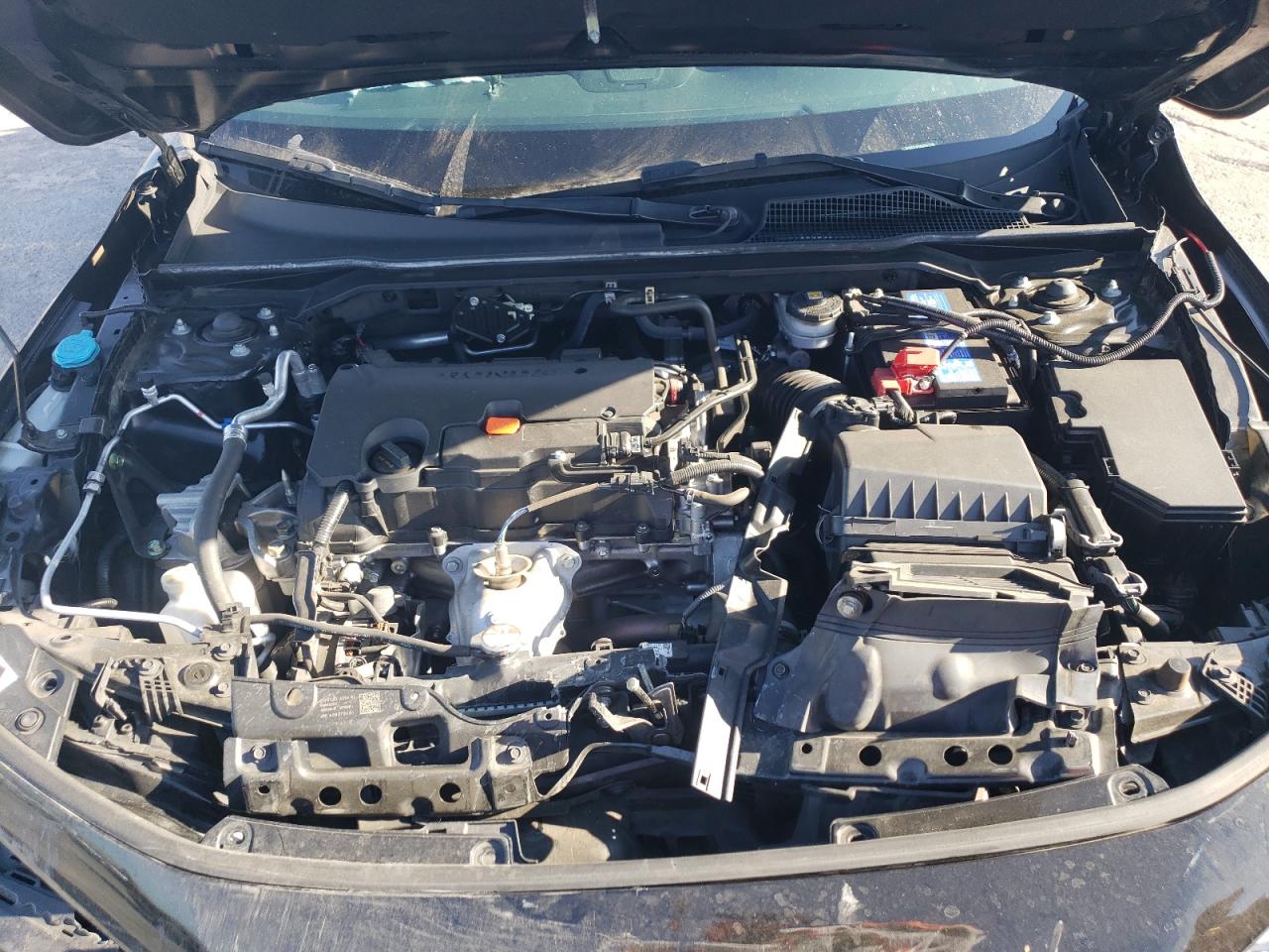 2022 Honda Civic VIN 2HGFE2F56NH514269 Copart auction photo, front end / rear end damage thumbnail 13