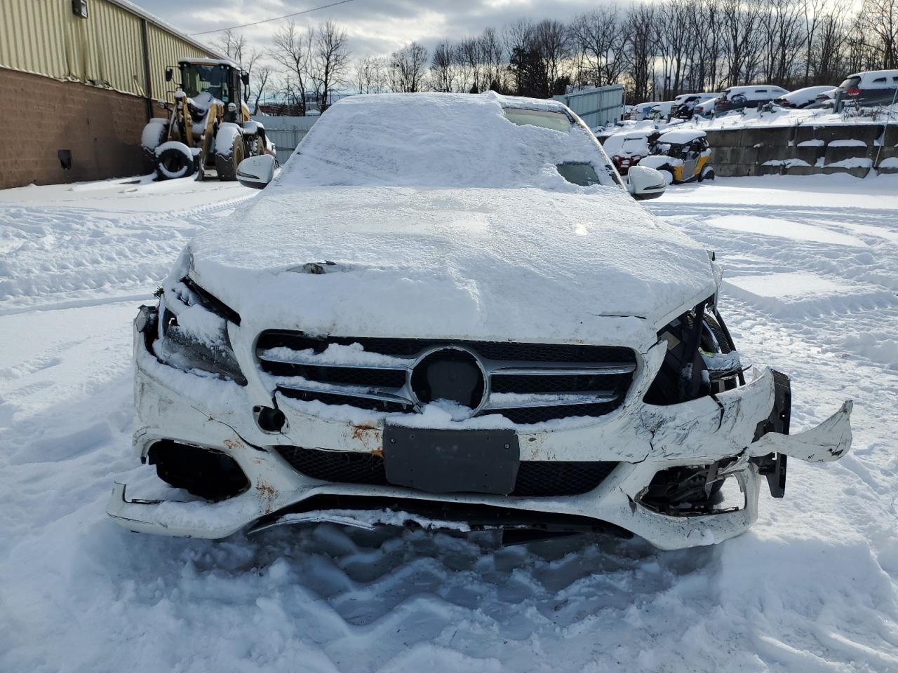2017 Mercedes-Benz C-klasse VIN WDDWF4KB3HR247525 Copart auction photo, front end / minor dent/scratches damage thumbnail 5